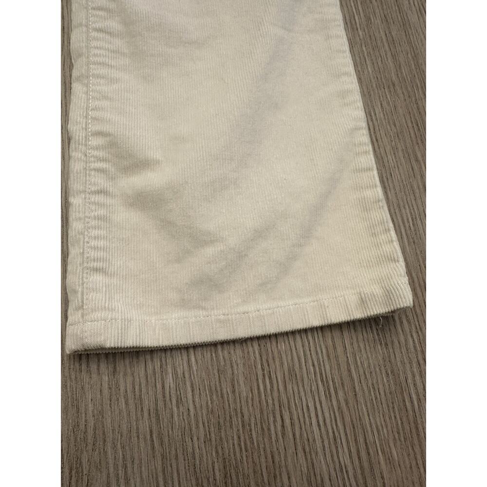 Lauren Jeans Co Ralph Lauren Cream Corduroy Pants Women's Sz 8 Bootcut Academia - Picture 7 of 11